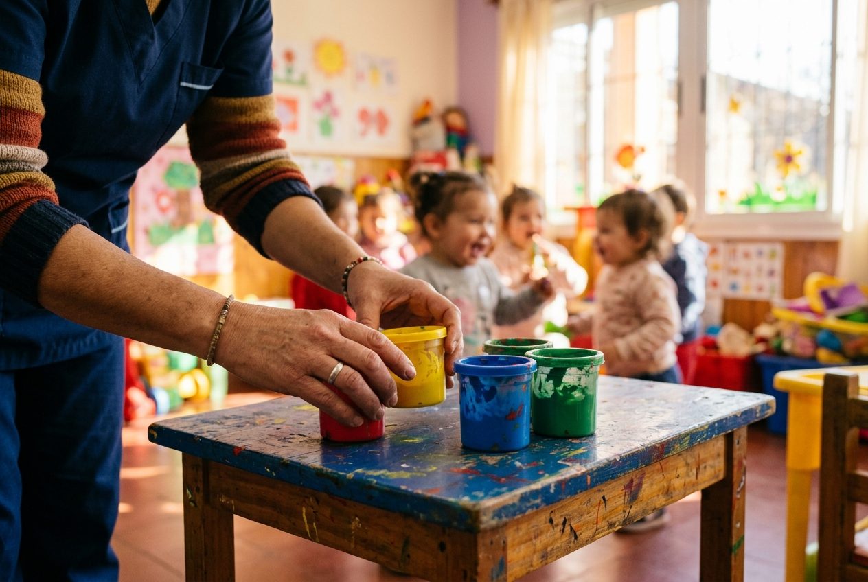 Auxiliar de Sala en Educación Inicial