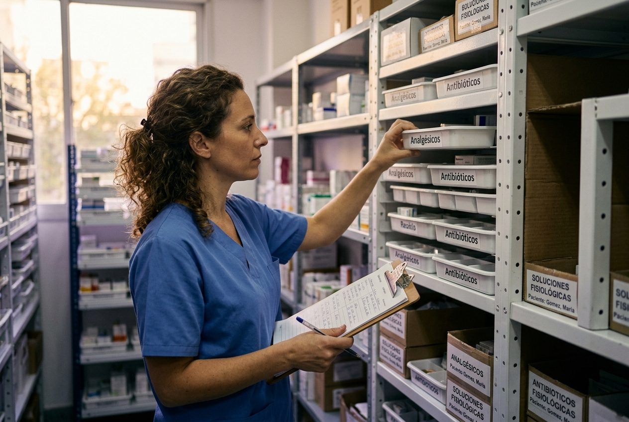 Auxiliar en Farmacia Hospitalaria
